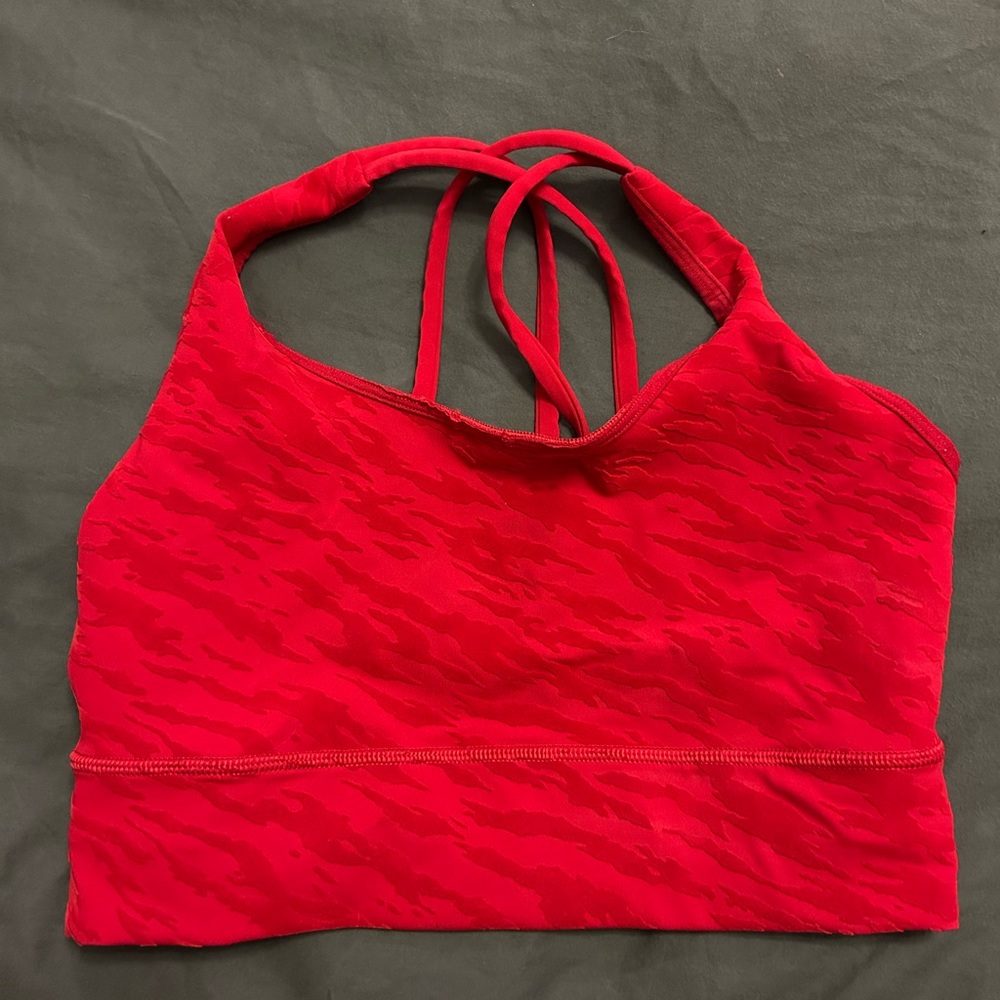 Used Chinese new year lululemon sports bra.
